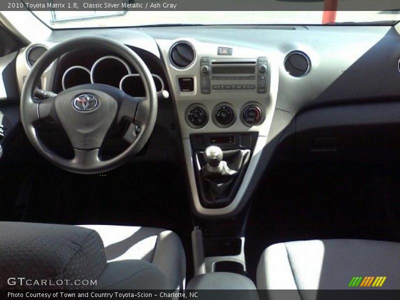 Classic Silver Metallic / Ash Gray 2010 Toyota Matrix 1.8