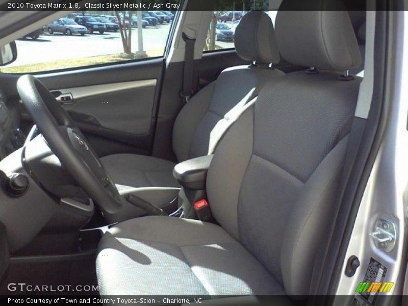 Classic Silver Metallic / Ash Gray 2010 Toyota Matrix 1.8