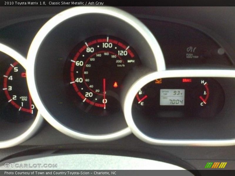 Classic Silver Metallic / Ash Gray 2010 Toyota Matrix 1.8