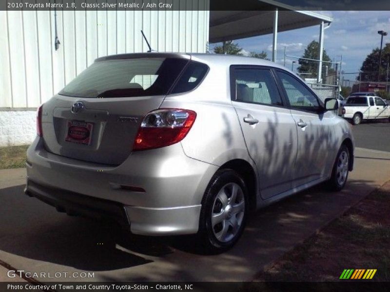 Classic Silver Metallic / Ash Gray 2010 Toyota Matrix 1.8