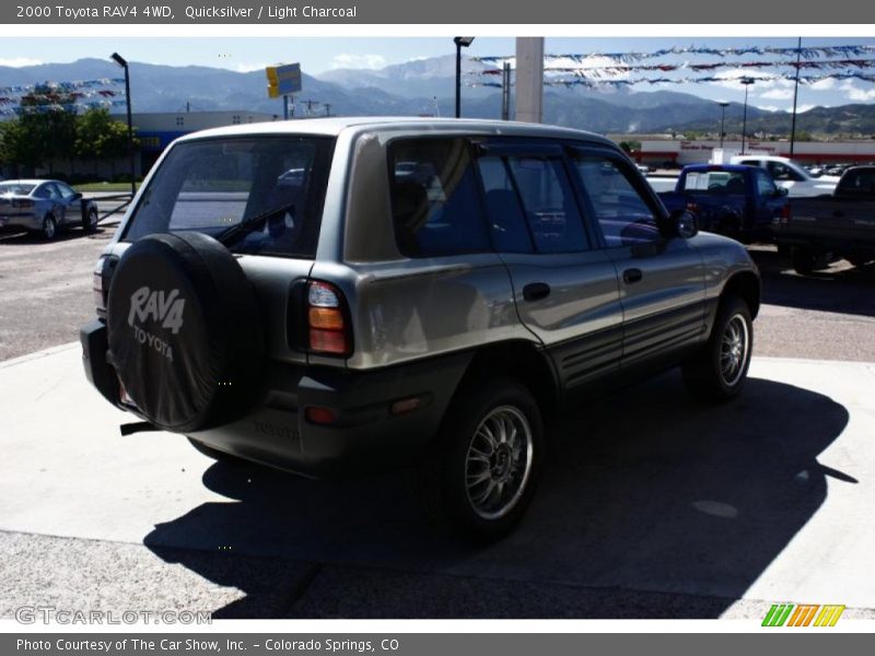 Quicksilver / Light Charcoal 2000 Toyota RAV4 4WD