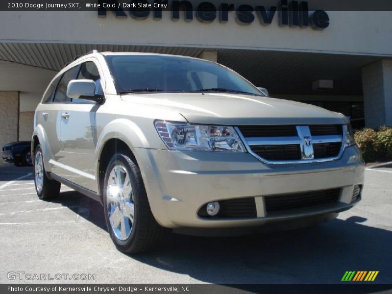 White Gold / Dark Slate Gray 2010 Dodge Journey SXT