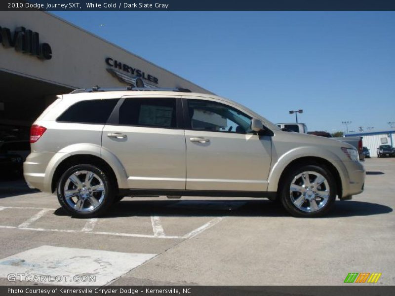 White Gold / Dark Slate Gray 2010 Dodge Journey SXT