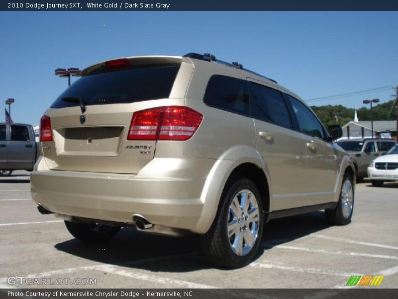 White Gold / Dark Slate Gray 2010 Dodge Journey SXT