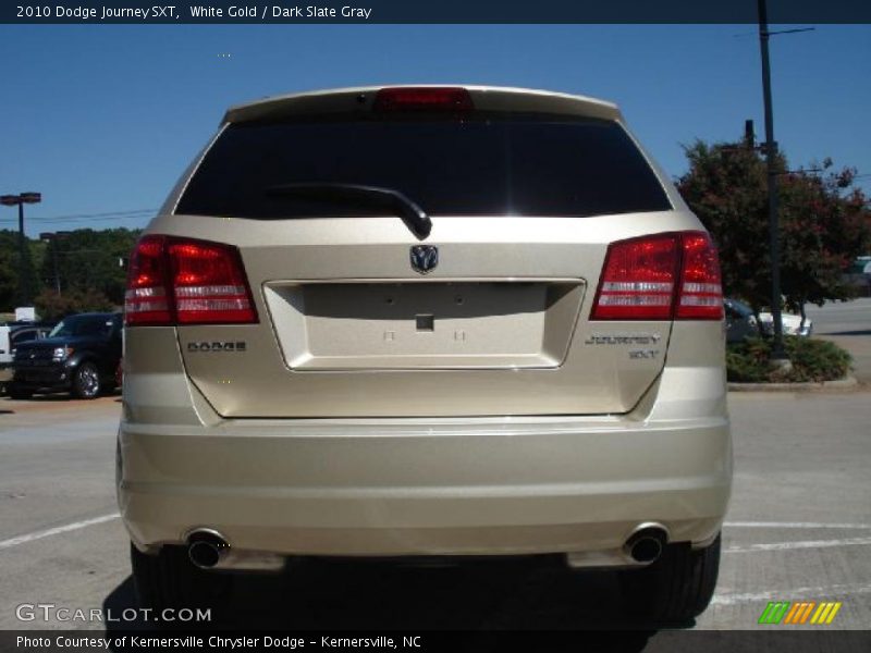 White Gold / Dark Slate Gray 2010 Dodge Journey SXT