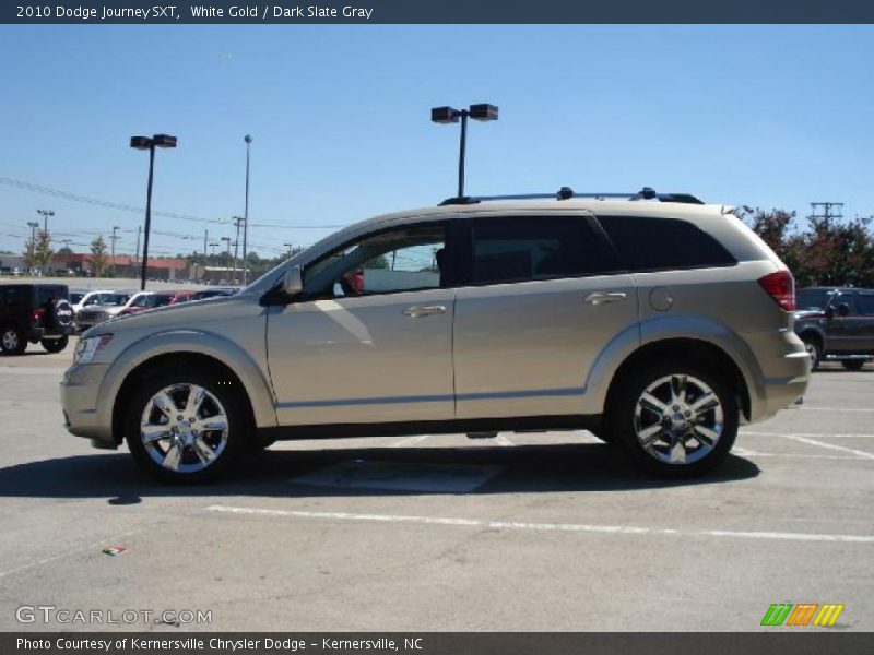 White Gold / Dark Slate Gray 2010 Dodge Journey SXT