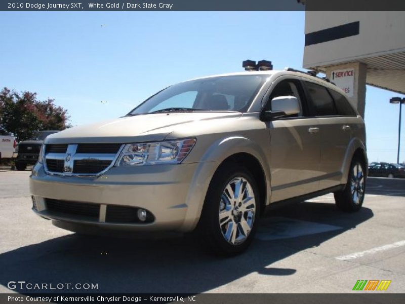 White Gold / Dark Slate Gray 2010 Dodge Journey SXT