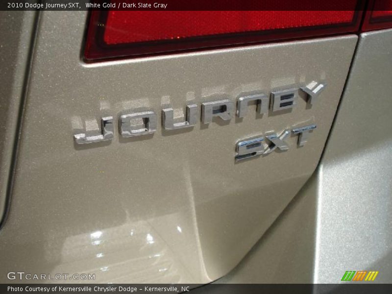 White Gold / Dark Slate Gray 2010 Dodge Journey SXT