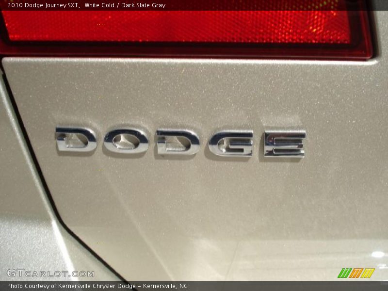 White Gold / Dark Slate Gray 2010 Dodge Journey SXT