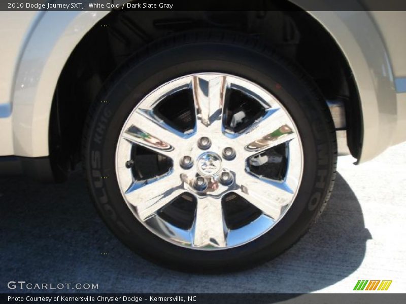 White Gold / Dark Slate Gray 2010 Dodge Journey SXT