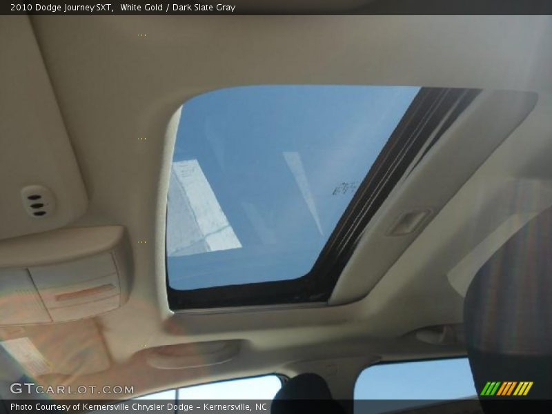 White Gold / Dark Slate Gray 2010 Dodge Journey SXT
