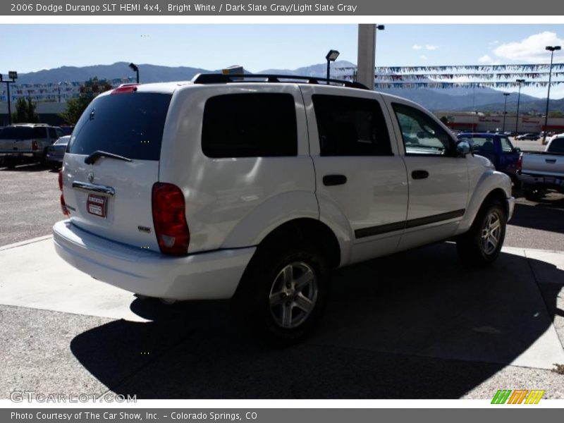 Bright White / Dark Slate Gray/Light Slate Gray 2006 Dodge Durango SLT HEMI 4x4