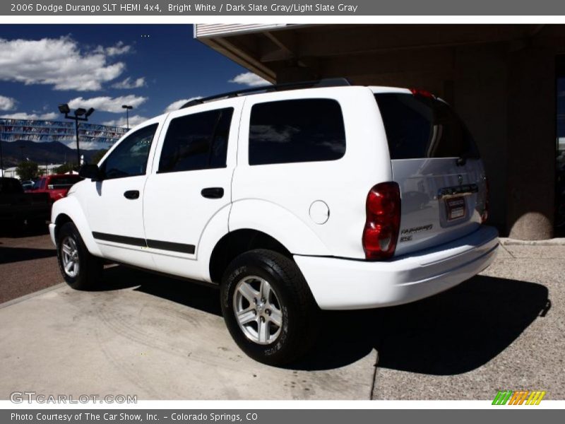 Bright White / Dark Slate Gray/Light Slate Gray 2006 Dodge Durango SLT HEMI 4x4