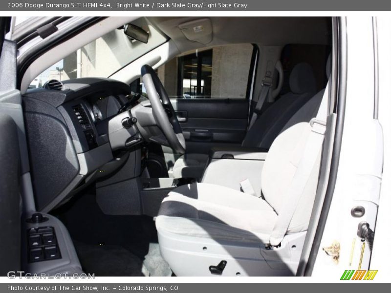 Bright White / Dark Slate Gray/Light Slate Gray 2006 Dodge Durango SLT HEMI 4x4