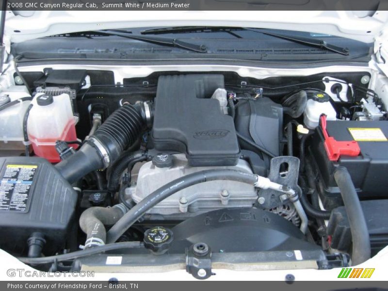Summit White / Medium Pewter 2008 GMC Canyon Regular Cab