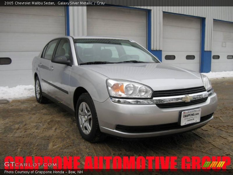Galaxy Silver Metallic / Gray 2005 Chevrolet Malibu Sedan