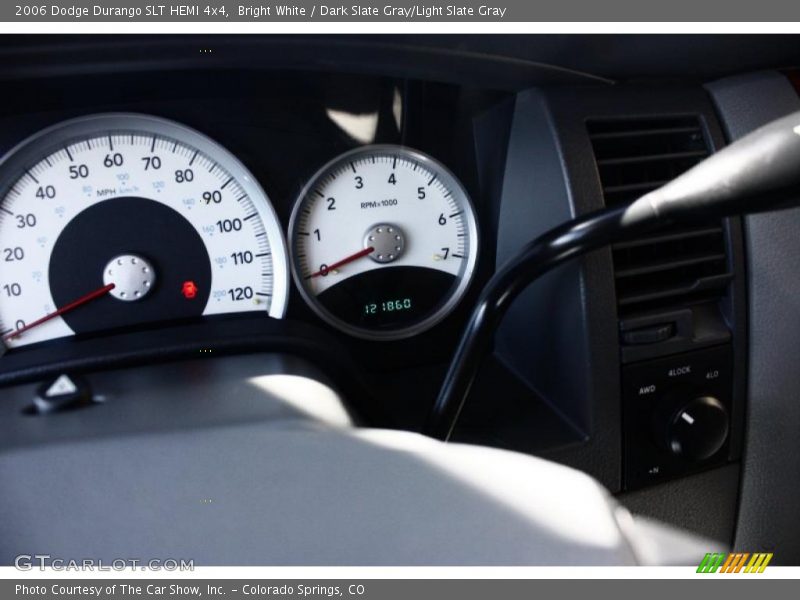 Bright White / Dark Slate Gray/Light Slate Gray 2006 Dodge Durango SLT HEMI 4x4