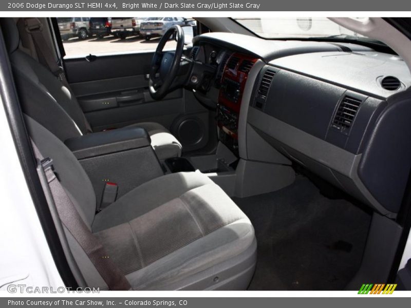 Bright White / Dark Slate Gray/Light Slate Gray 2006 Dodge Durango SLT HEMI 4x4