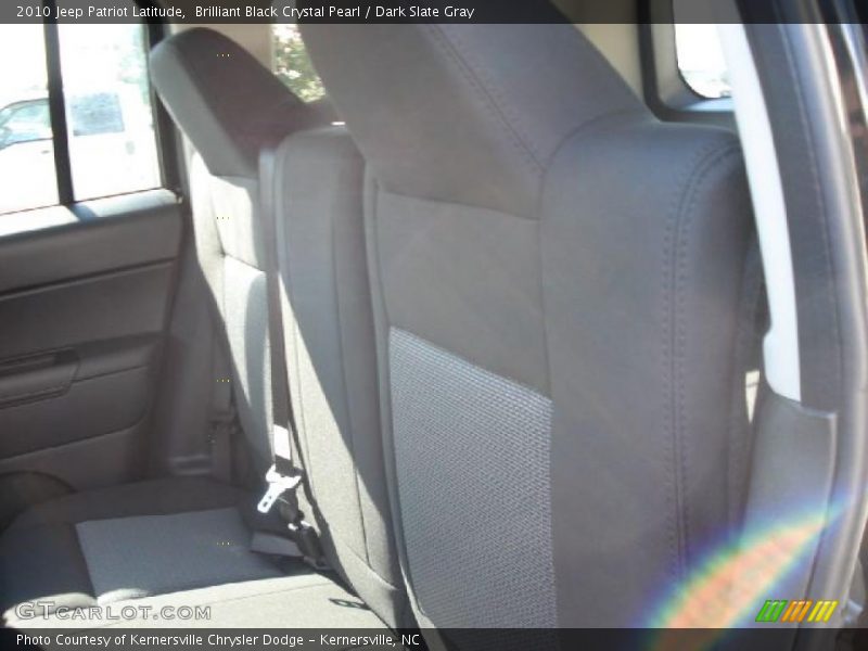 Brilliant Black Crystal Pearl / Dark Slate Gray 2010 Jeep Patriot Latitude