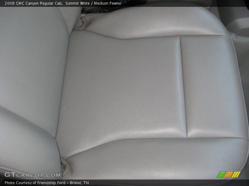Summit White / Medium Pewter 2008 GMC Canyon Regular Cab