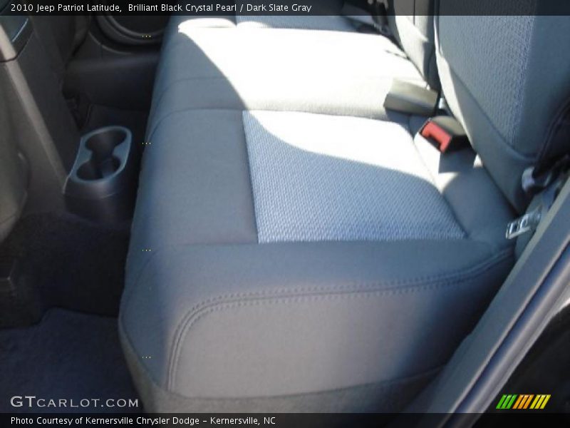Brilliant Black Crystal Pearl / Dark Slate Gray 2010 Jeep Patriot Latitude