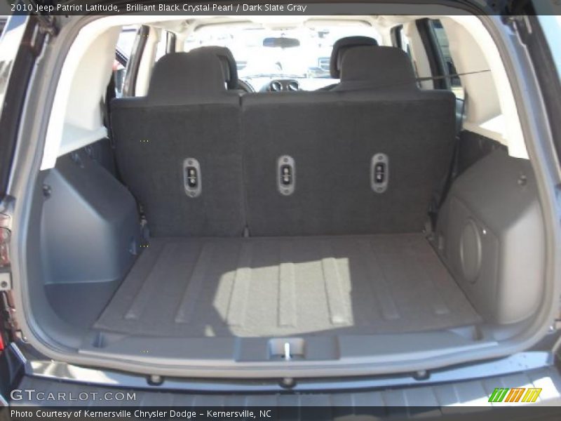 Brilliant Black Crystal Pearl / Dark Slate Gray 2010 Jeep Patriot Latitude
