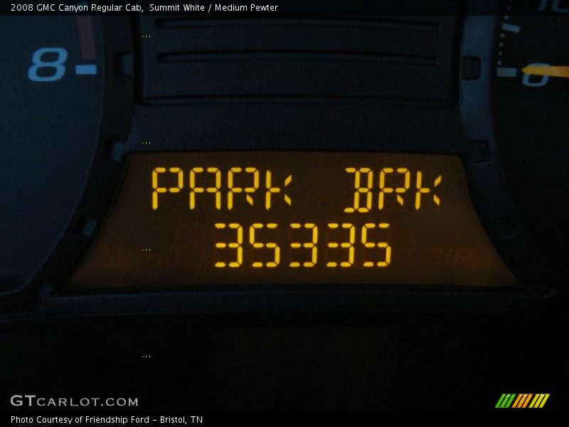 Summit White / Medium Pewter 2008 GMC Canyon Regular Cab
