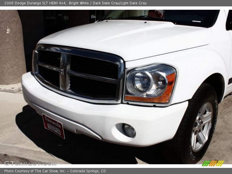 Bright White / Dark Slate Gray/Light Slate Gray 2006 Dodge Durango SLT HEMI 4x4