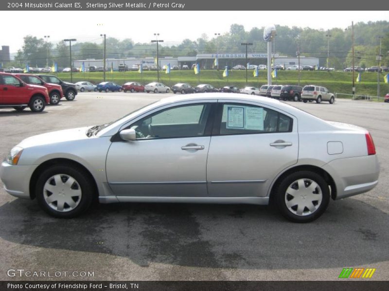 Sterling Silver Metallic / Petrol Gray 2004 Mitsubishi Galant ES