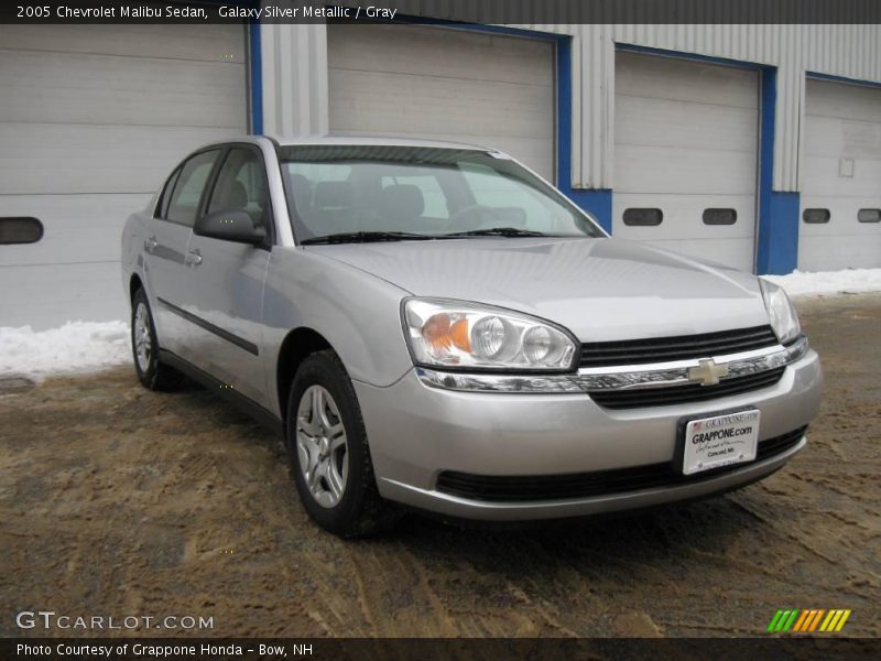 Galaxy Silver Metallic / Gray 2005 Chevrolet Malibu Sedan
