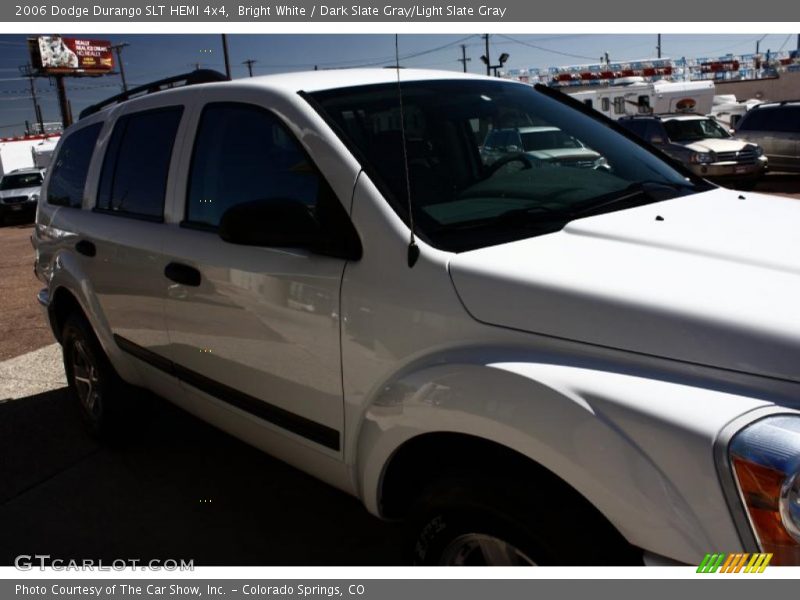 Bright White / Dark Slate Gray/Light Slate Gray 2006 Dodge Durango SLT HEMI 4x4