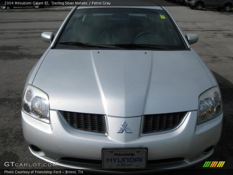 Sterling Silver Metallic / Petrol Gray 2004 Mitsubishi Galant ES
