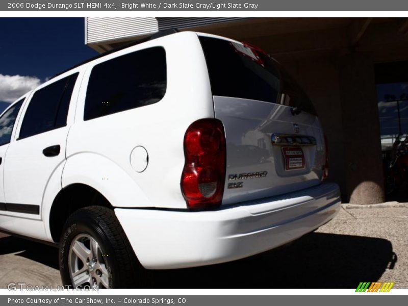 Bright White / Dark Slate Gray/Light Slate Gray 2006 Dodge Durango SLT HEMI 4x4