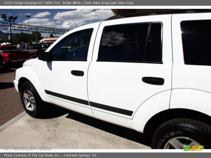 Bright White / Dark Slate Gray/Light Slate Gray 2006 Dodge Durango SLT HEMI 4x4