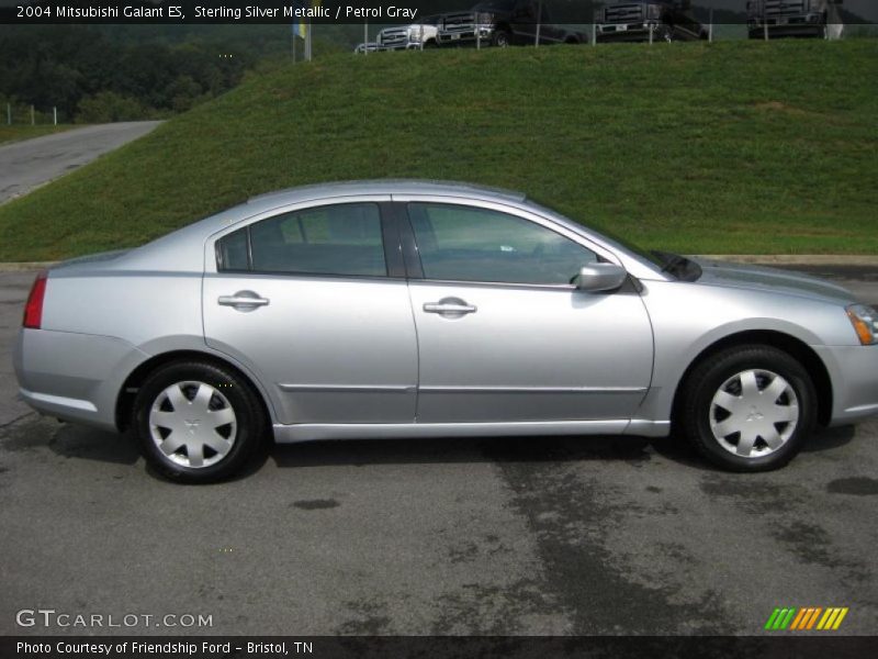 Sterling Silver Metallic / Petrol Gray 2004 Mitsubishi Galant ES