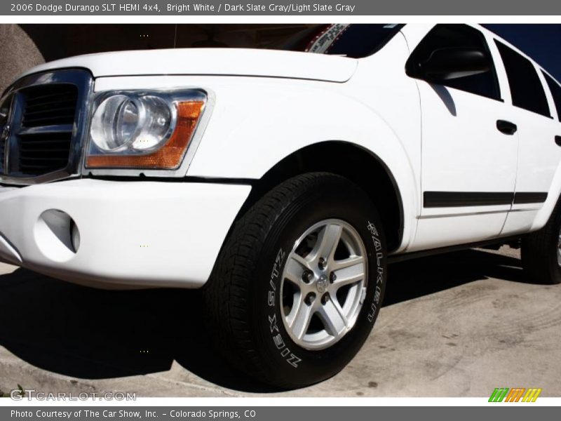 Bright White / Dark Slate Gray/Light Slate Gray 2006 Dodge Durango SLT HEMI 4x4