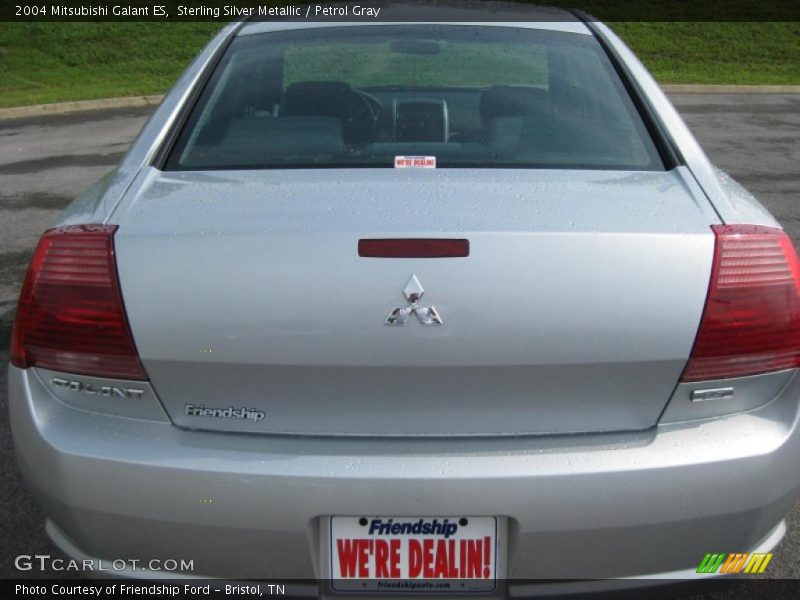 Sterling Silver Metallic / Petrol Gray 2004 Mitsubishi Galant ES