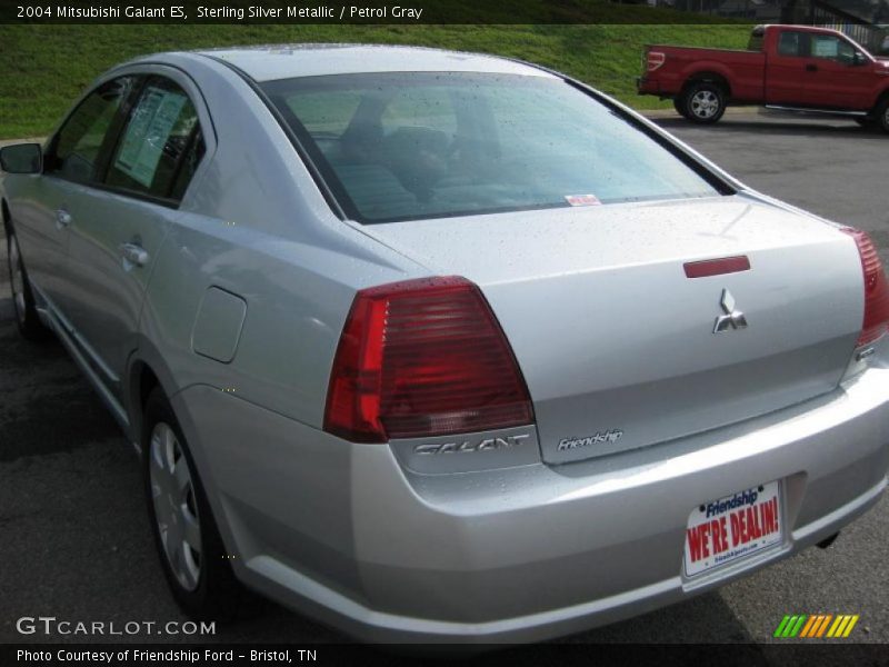 Sterling Silver Metallic / Petrol Gray 2004 Mitsubishi Galant ES