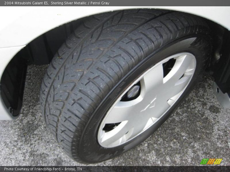 Sterling Silver Metallic / Petrol Gray 2004 Mitsubishi Galant ES