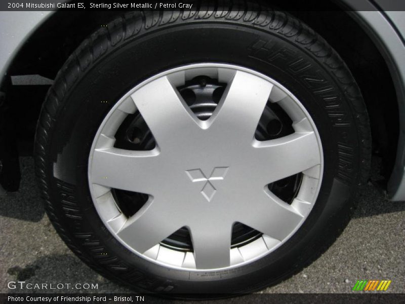 Sterling Silver Metallic / Petrol Gray 2004 Mitsubishi Galant ES