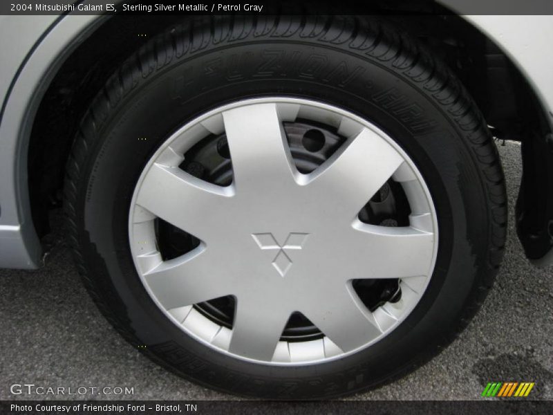 Sterling Silver Metallic / Petrol Gray 2004 Mitsubishi Galant ES