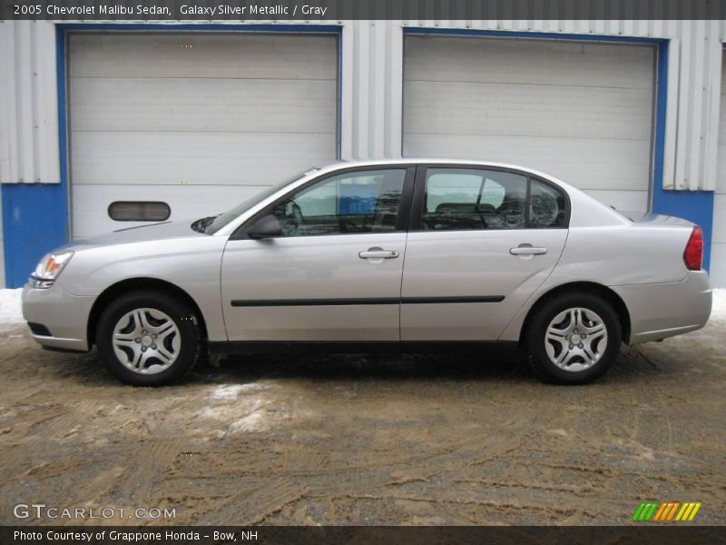 Galaxy Silver Metallic / Gray 2005 Chevrolet Malibu Sedan