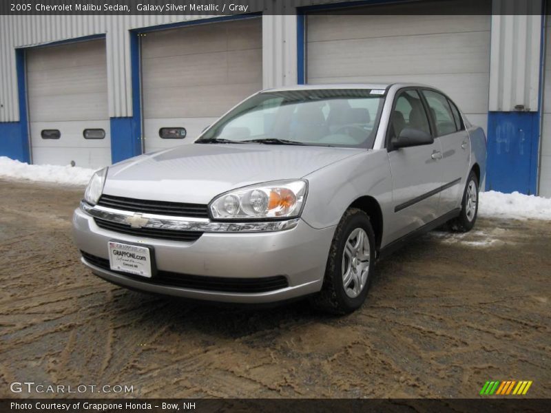 Galaxy Silver Metallic / Gray 2005 Chevrolet Malibu Sedan