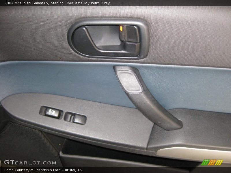 Sterling Silver Metallic / Petrol Gray 2004 Mitsubishi Galant ES