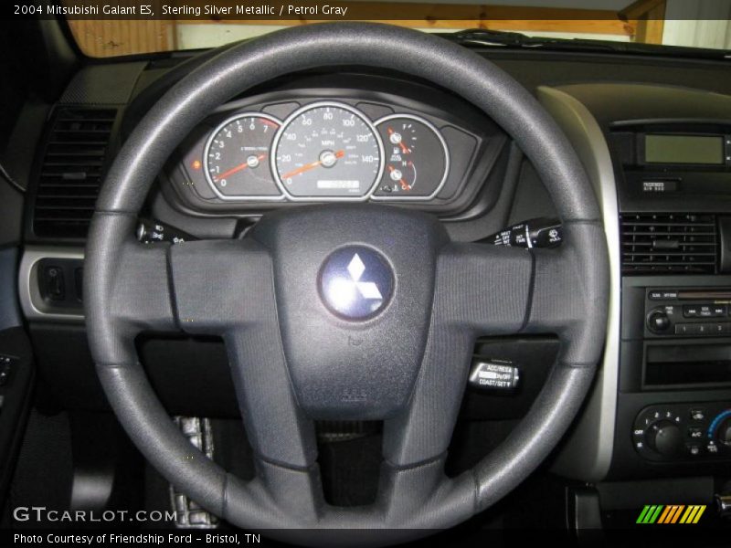 Sterling Silver Metallic / Petrol Gray 2004 Mitsubishi Galant ES