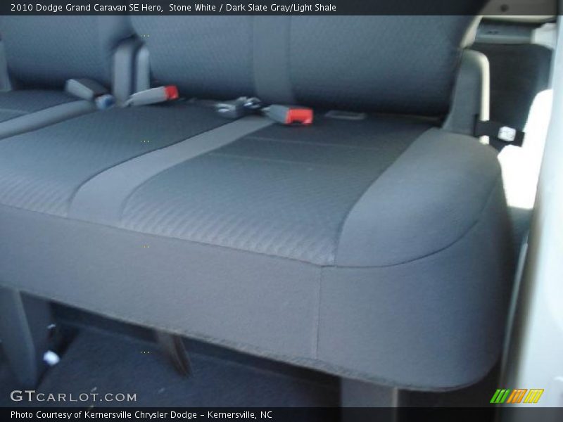 Stone White / Dark Slate Gray/Light Shale 2010 Dodge Grand Caravan SE Hero