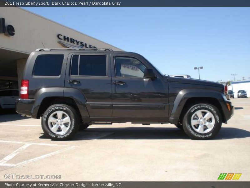 Dark Charcoal Pearl / Dark Slate Gray 2011 Jeep Liberty Sport