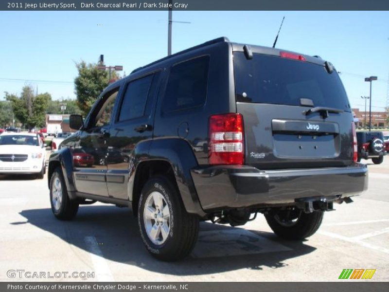 Dark Charcoal Pearl / Dark Slate Gray 2011 Jeep Liberty Sport