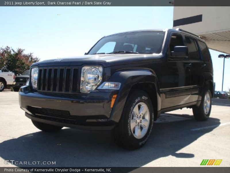 Dark Charcoal Pearl / Dark Slate Gray 2011 Jeep Liberty Sport