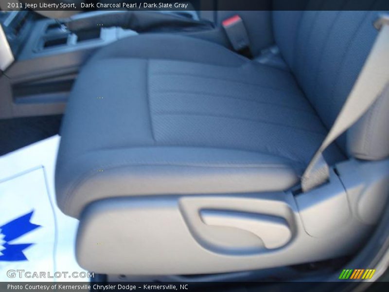 Dark Charcoal Pearl / Dark Slate Gray 2011 Jeep Liberty Sport